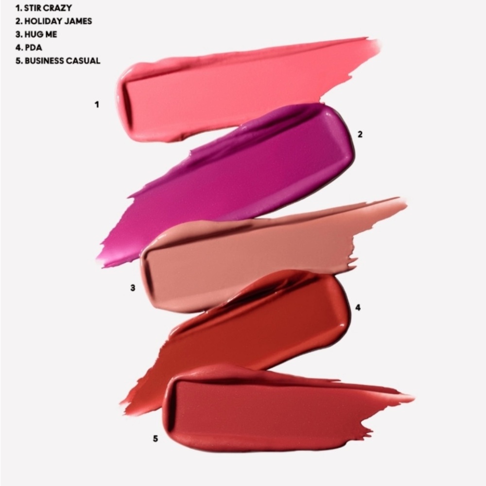 Mac Cosmetics Lusterglass Sheer-Shine Lipstick in Holiday James New - Picture 6 of 7